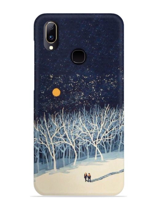 Full Moon Snowshoe Tour Snap Case for Vivo Y91 Zapvi