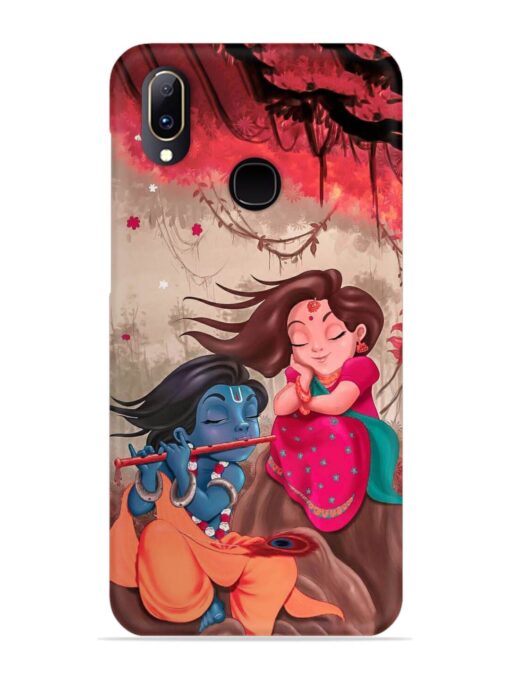 Radhe Krishna Water Art Snap Case for Vivo Y91 Zapvi