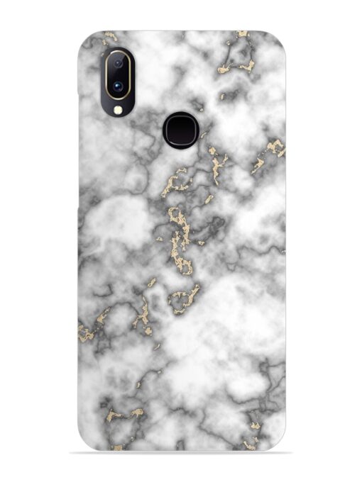 Gray And Gold Marble Snap Case for Vivo Y91 Zapvi