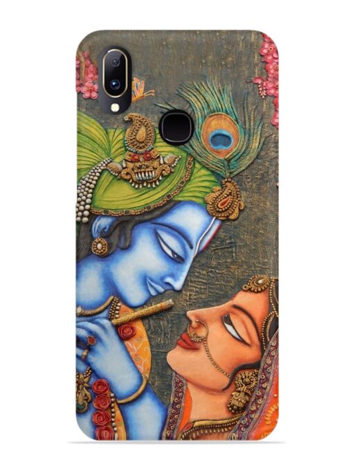 Lord Radha Krishna Flute Art Snap Case for Vivo Y91 Zapvi