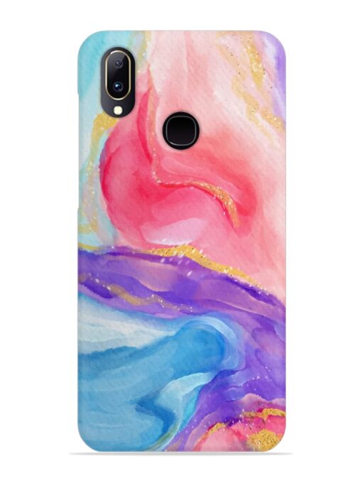 Watercolor Gradient Snap Case for Vivo Y91 Zapvi