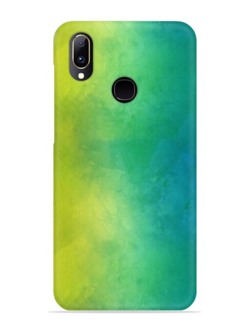 Yellow Green Gradient Snap Case for Vivo Y91 Zapvi