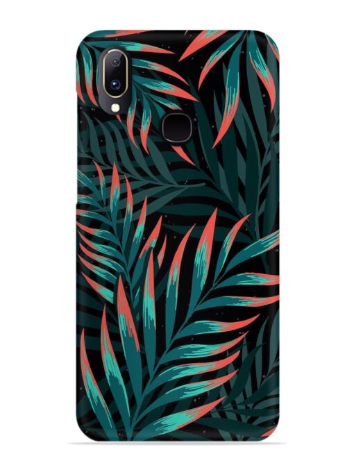 Green Leaf Art Snap Case for Vivo Y91 Zapvi