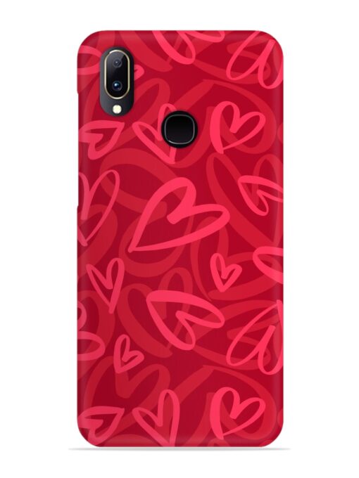 Seamless Romantic Pattern Snap Case for Vivo Y91 Zapvi