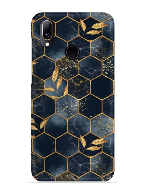 Marble Hexagon Seamless Snap Case for Vivo Y91 Zapvi