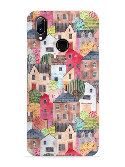 Abstract Seamless Pattern Snap Case for Vivo Y91 Zapvi