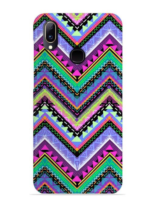 Tribal Aztec Print Snap Case for Vivo Y91 Zapvi