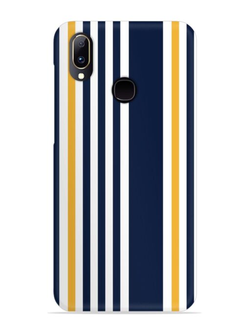 Seamless Stripe Pattern Snap Case for Vivo Y91 Zapvi