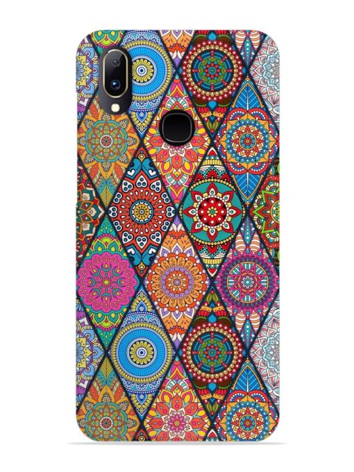 Seamless Tile Pattern Snap Case for Vivo Y91 Zapvi