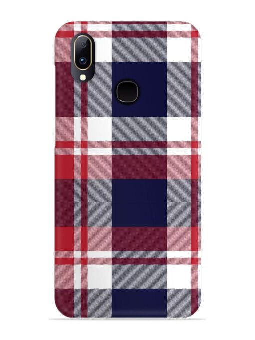 Classic Plaid Tartan Snap Case for Vivo Y91 Zapvi