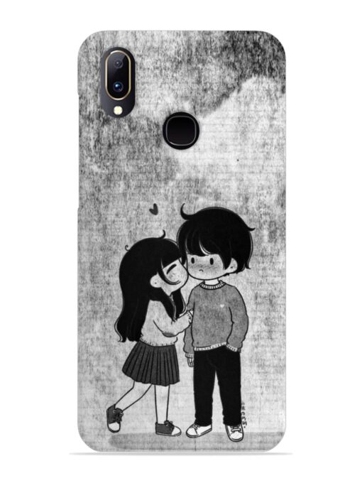 Couple Love Highlights Snap Case for Vivo Y91 Zapvi