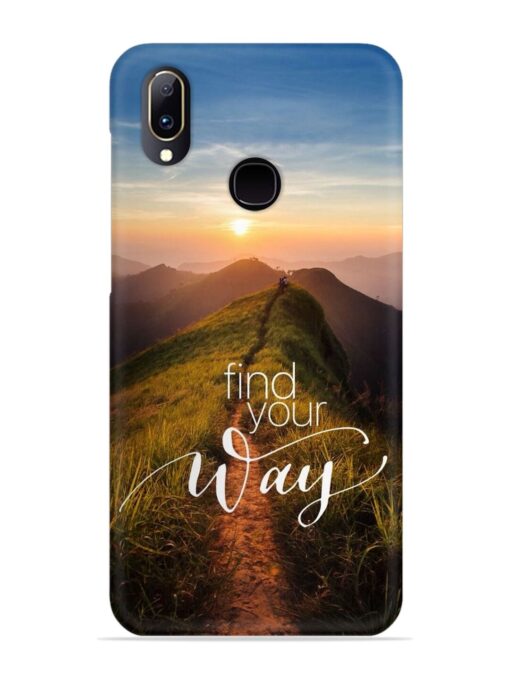 Find Your Way Snap Case for Vivo Y91 Zapvi