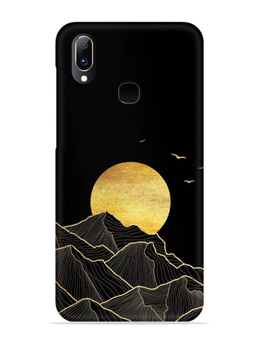 Golden Sunrise Snap Case for Vivo Y91 Zapvi