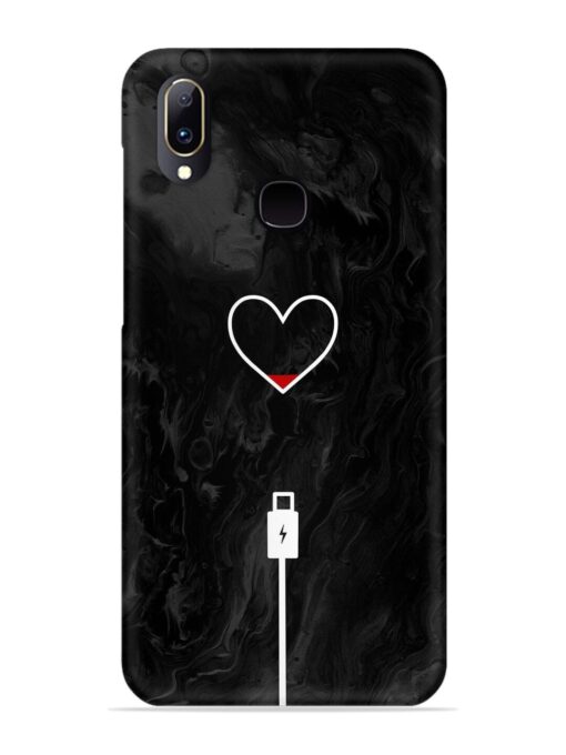 Heart Charging Vector Snap Case for Vivo Y91 Zapvi