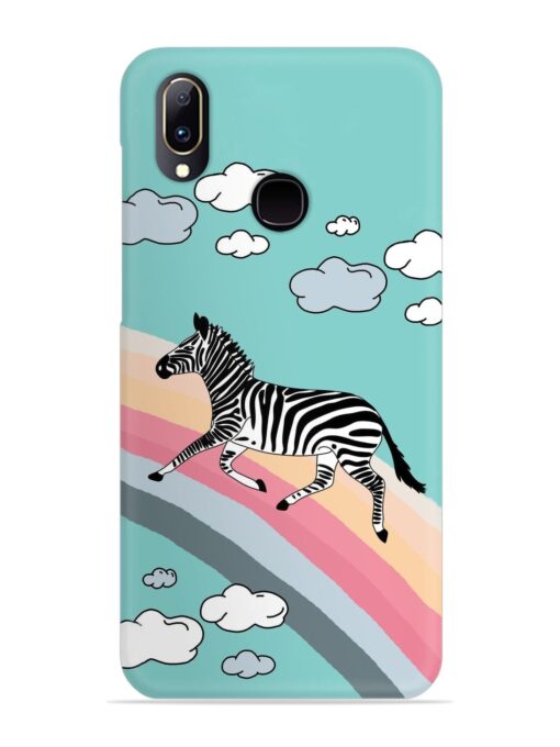 Running Zebra Snap Case for Vivo Y91 Zapvi