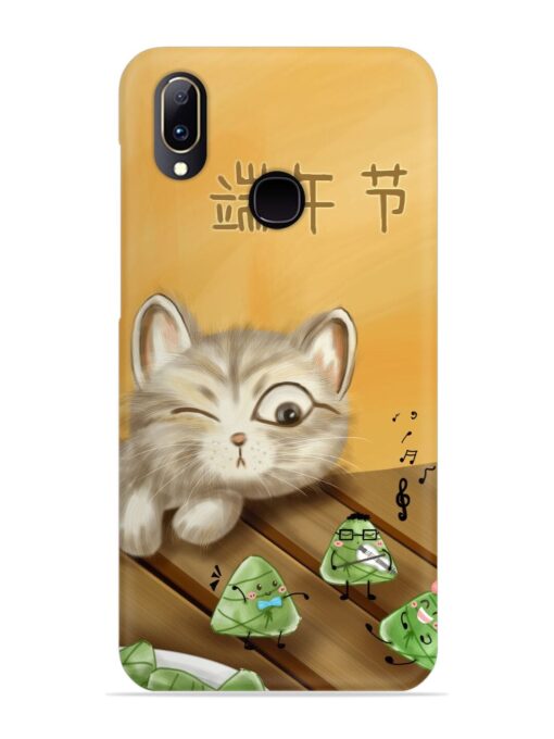 Cat Scorpion Dancing Snap Case for Vivo Y91 Zapvi