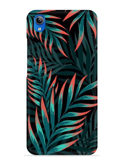 Green Leaf Art Snap Case for Vivo Y91I Zapvi