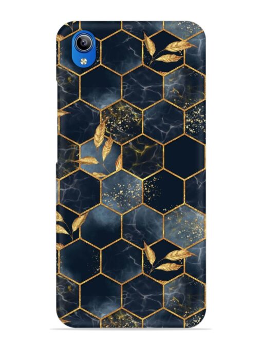 Marble Hexagon Seamless Snap Case for Vivo Y91I Zapvi