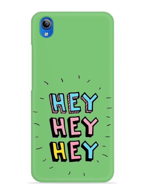 Hey Vector Cartoon Snap Case for Vivo Y91I Zapvi