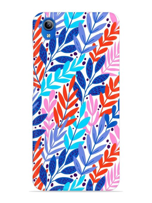 Bright Floral Tropical Snap Case for Vivo Y91I Zapvi