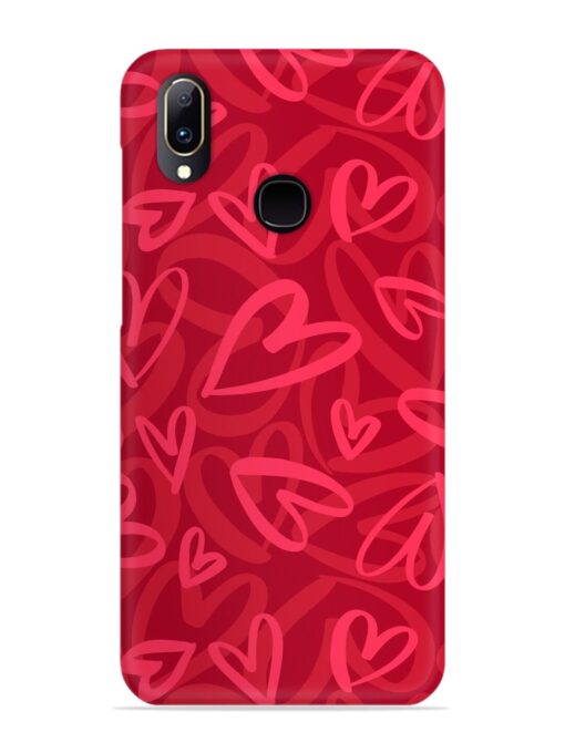 Seamless Romantic Pattern Snap Case for Vivo Y93