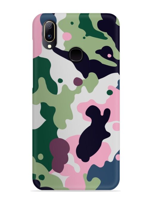 Seamless Funky Camouflage Snap Case for Vivo Y93 Zapvi