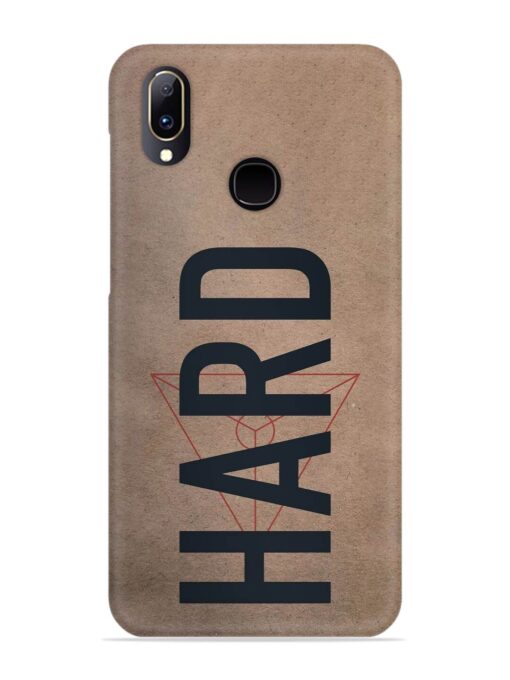 Hard Typo Snap Case for Vivo Y93 Zapvi