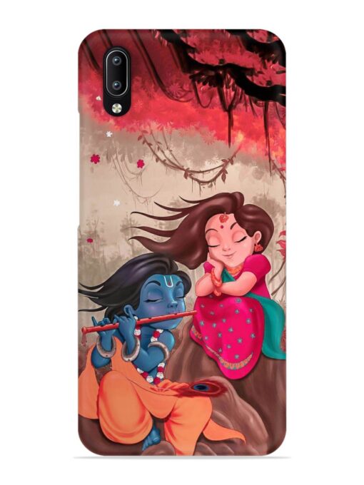 Radhe Krishna Water Art Snap Case for Vivo Y97