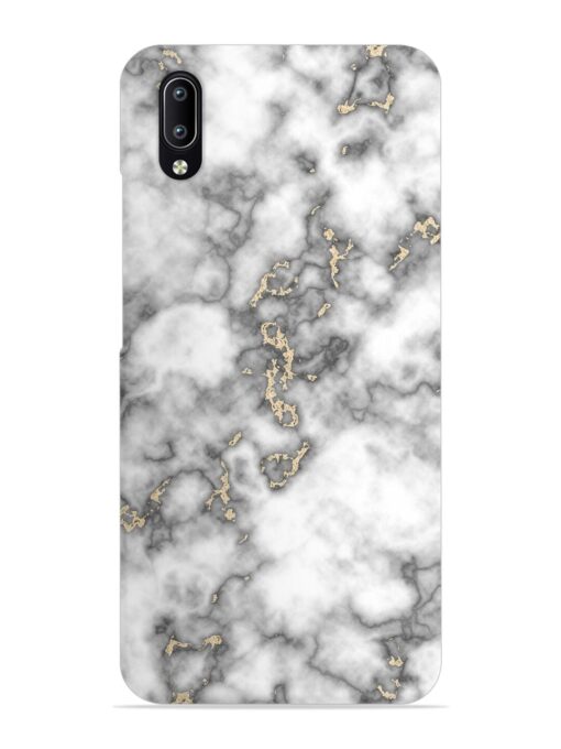 Gray And Gold Marble Snap Case for Vivo Y97