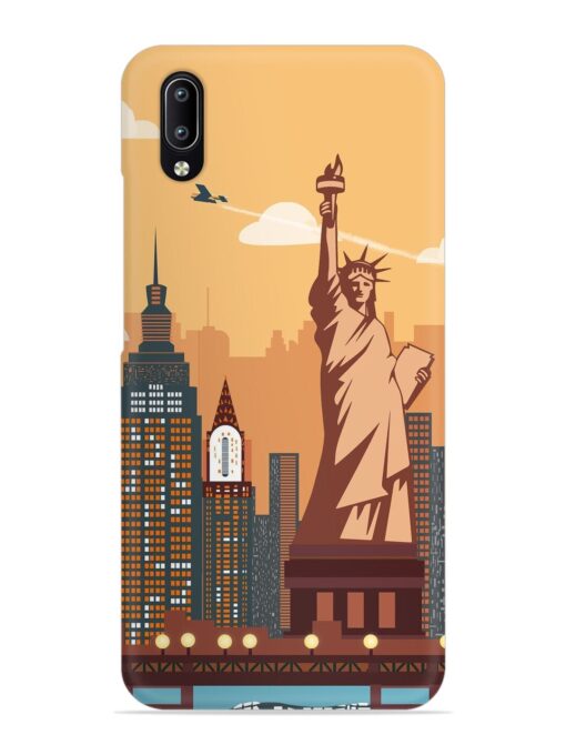 New York Statue Of Liberty Architectural Scenery Snap Case for Vivo Y97