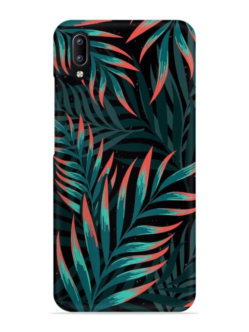 Green Leaf Art Snap Case for Vivo Y97 Zapvi