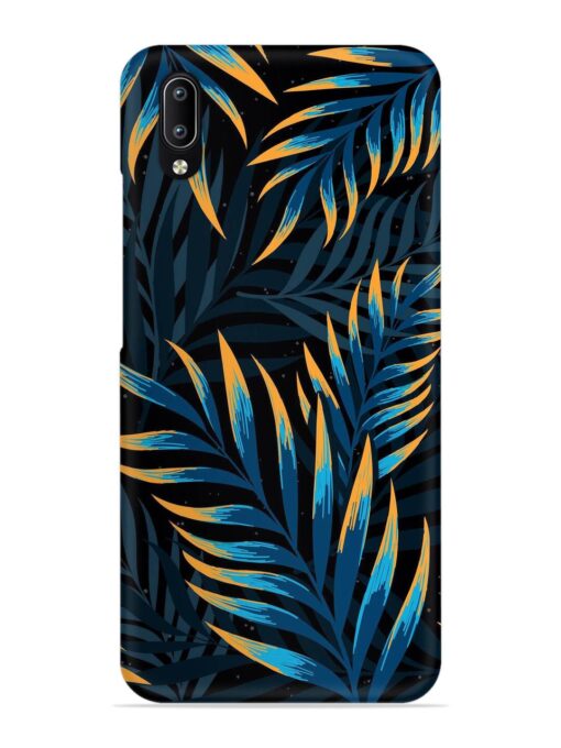 Abstract Leaf Art Snap Case for Vivo Y97 Zapvi