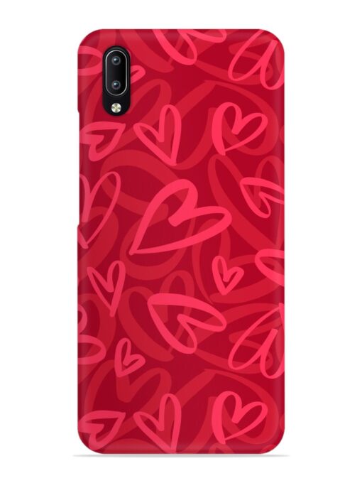 Seamless Romantic Pattern Snap Case for Vivo Y97 Zapvi