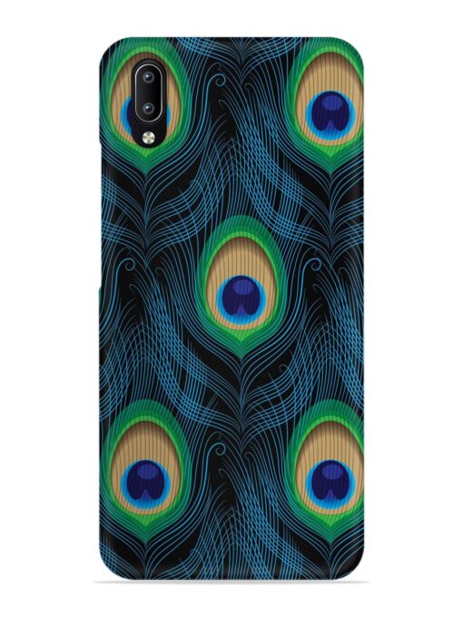 Seamless Pattern Peacock Snap Case for Vivo Y97 Zapvi