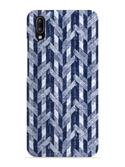 Abstract Herringbone Motif Snap Case for Vivo Y97