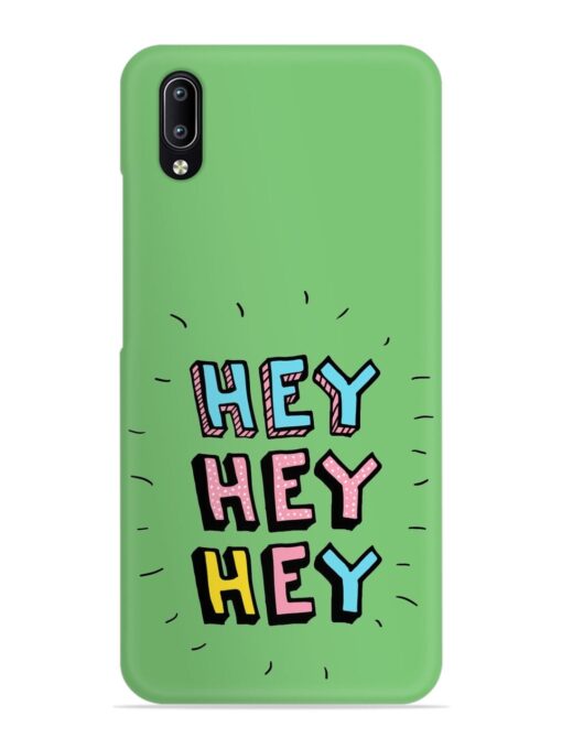 Hey Vector Cartoon Snap Case for Vivo Y97 Zapvi