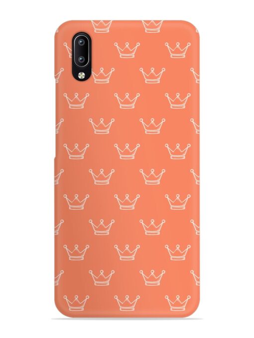 Hand Drawn Crown Snap Case for Vivo Y97 Zapvi