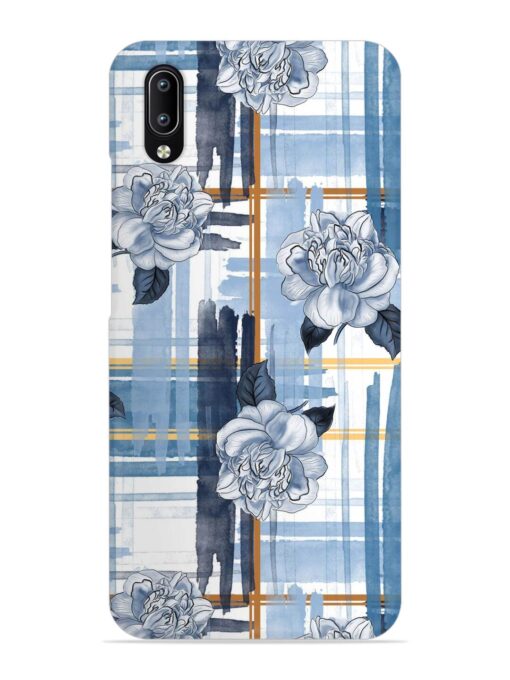 Watercolor Pattern Rose Snap Case for Vivo Y97 Zapvi