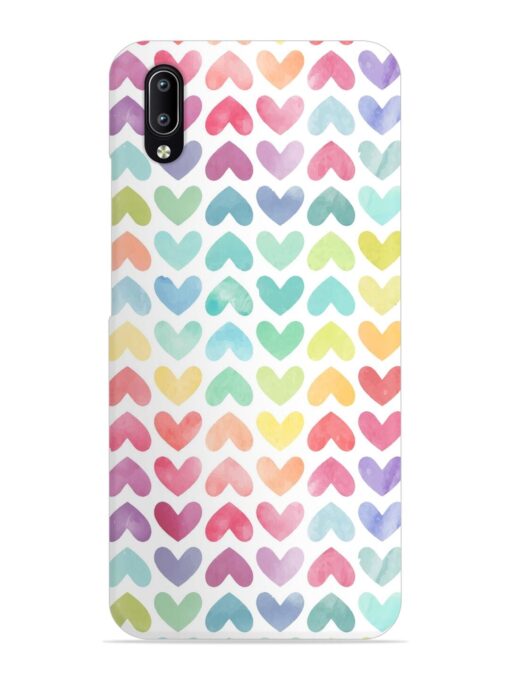 Seamless Colorful Watercolor Snap Case for Vivo Y97 Zapvi