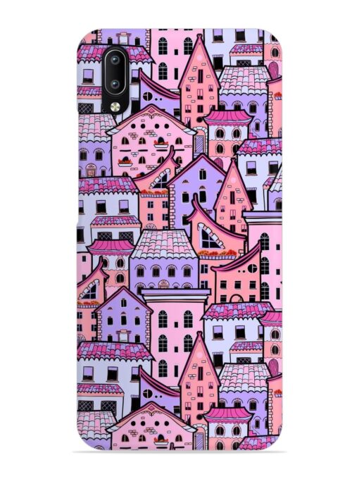 Seamless Pattern Houses Snap Case for Vivo Y97 Zapvi