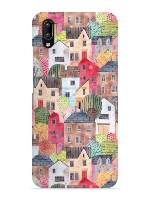 Abstract Seamless Pattern Snap Case for Vivo Y97 Zapvi