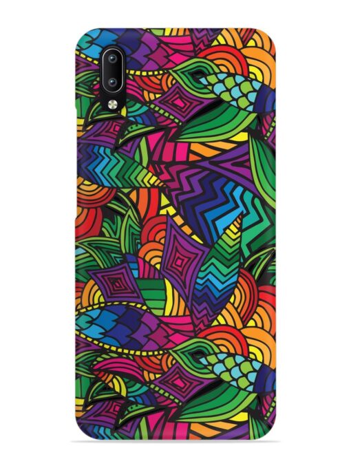 Abstract Multicolor Seamless Snap Case for Vivo Y97 Zapvi