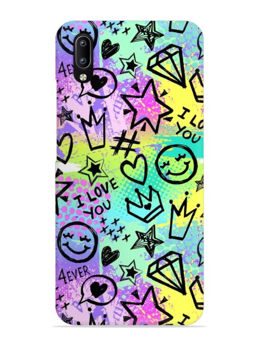 Bright Seamless Pattern Snap Case for Vivo Y97 Zapvi