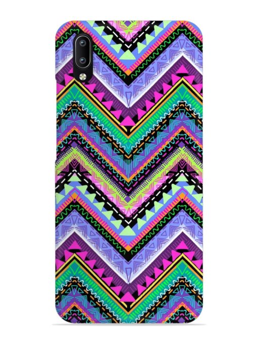 Tribal Aztec Print Snap Case for Vivo Y97