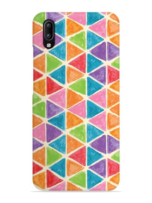 Seamless Colorful Isometric Snap Case for Vivo Y97