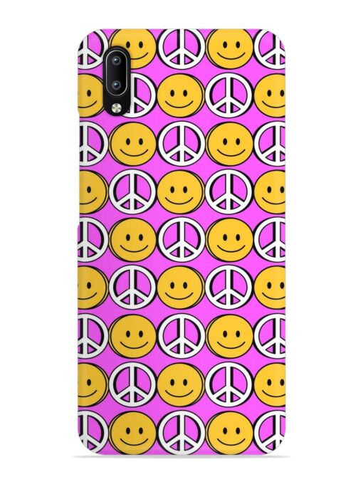 Smiley Face Peace Snap Case for Vivo Y97 Zapvi