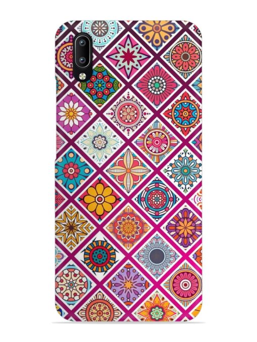 Seamless Tile Pattern Snap Case for Vivo Y97