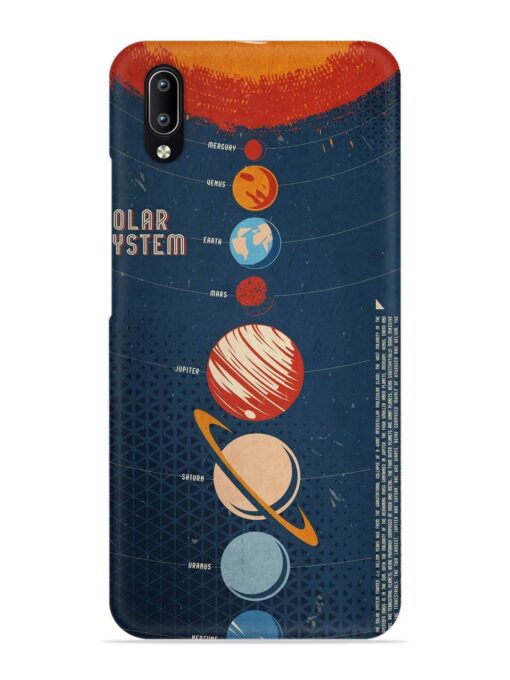 Solar System Vector Snap Case for Vivo Y97 Zapvi