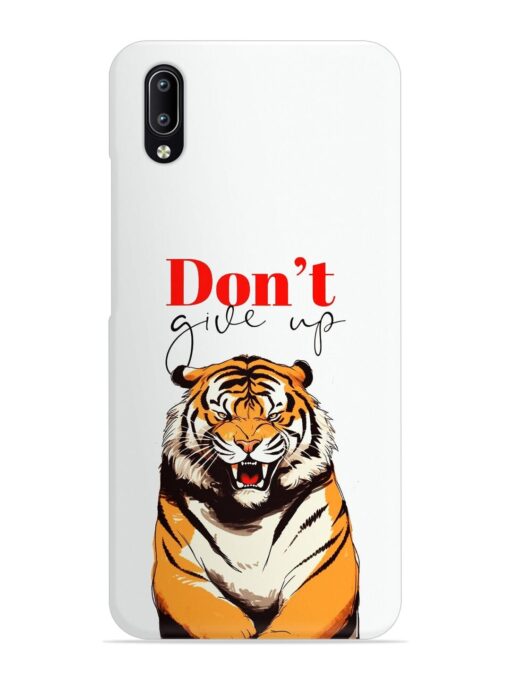 Don'T Give Up Tiger Art Snap Case for Vivo Y97 Zapvi