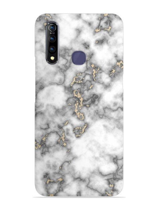 Gray And Gold Marble Snap Case for Vivo Z1 Pro Zapvi